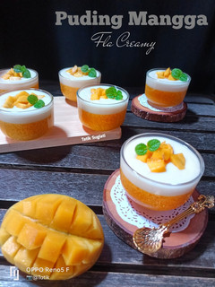Foto resep Puding Mangga Fla Creamy