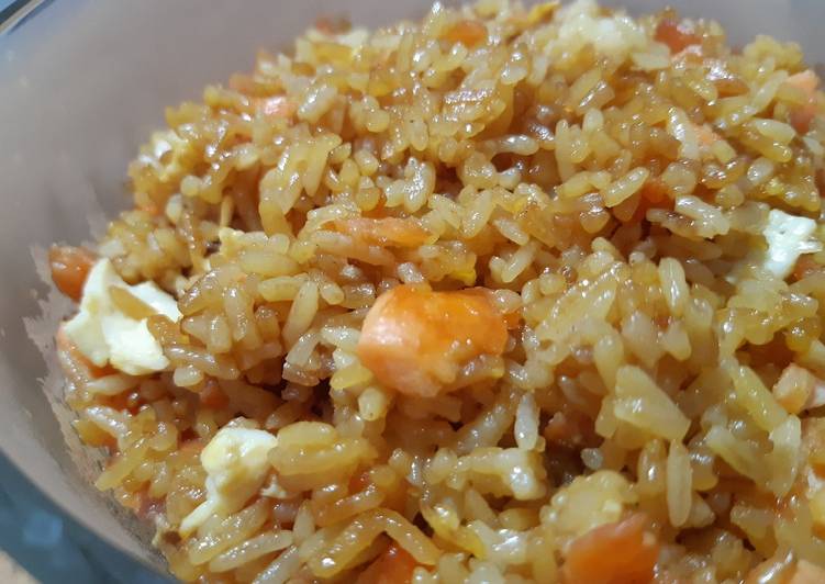 Resep Nasi Goreng Salmon, Enak Banget