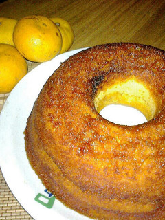 Una foto de Budín de mandarinas