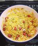 Arroz con cúrcuma