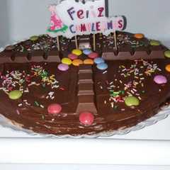 Una foto de Tarta huesitos