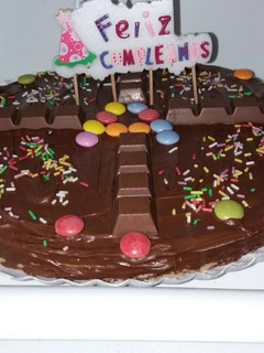 Una foto de Tarta huesitos