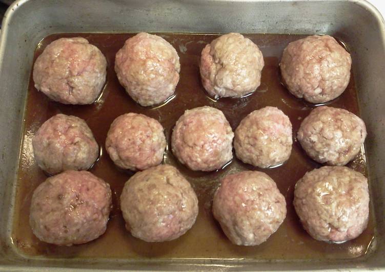 Recipe of Speedy Ham Balls