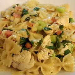 A picture of Honey Mustard Pasta.