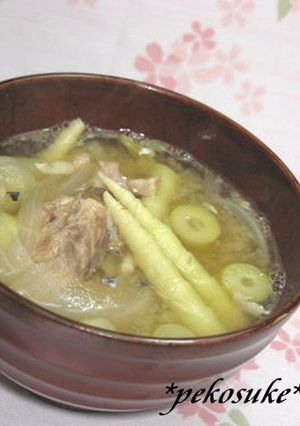 A picture of Bamboo Shoot Soup, a Regional Speciality.