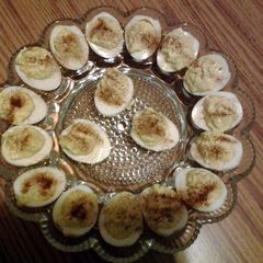 A picture of Devil eggs.