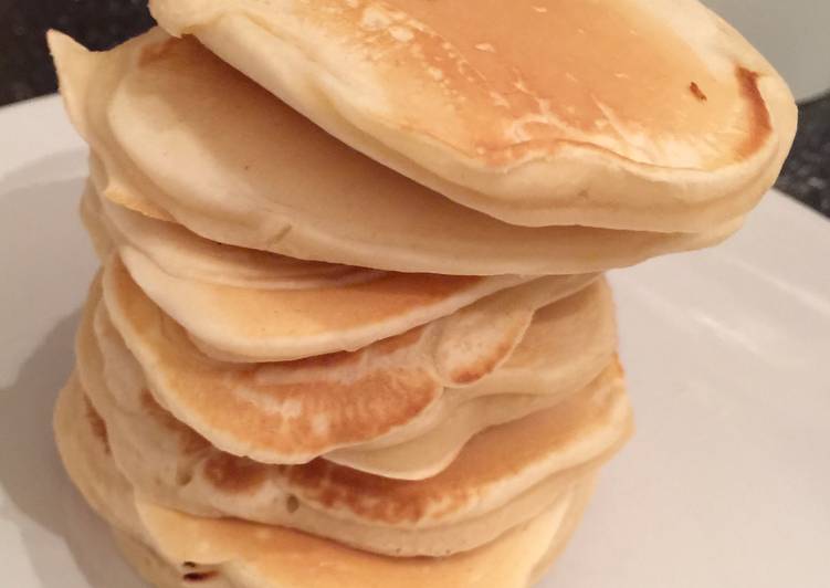 Steps to Prepare Favorite American Style Pancakes