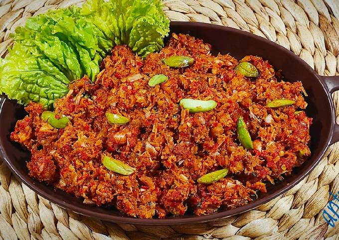 Sambal Bajak Ebi Petai