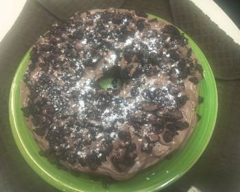 The New Way Making Recipe Ultimate Chocolate Crunch Cake Delicious Simple