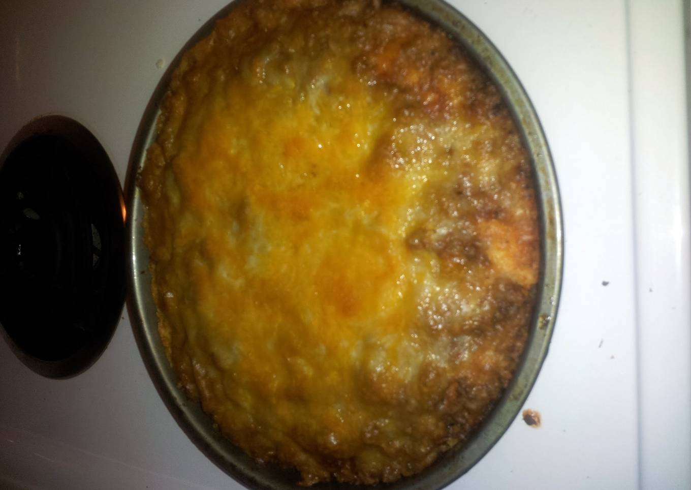 Quick and easy pizza casserole