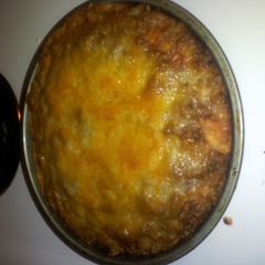 A picture of Quick and easy pizza casserole.