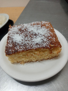 Una foto de Brownies de coco