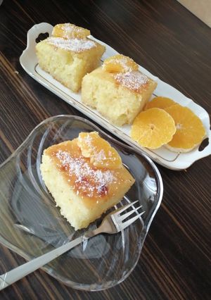 عکسی از دستور کیک روانی(revani)