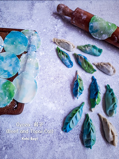 Foto resep Kulit Gyoza Tie Dye