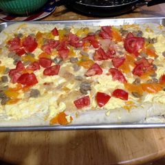 A picture of Breakfast Pizza.
