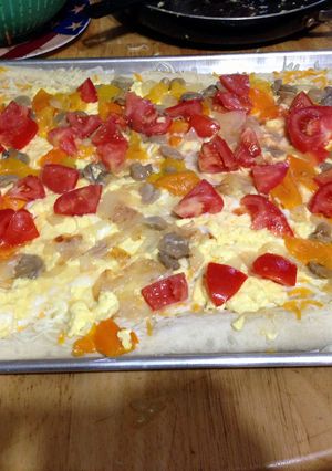 A picture of Breakfast Pizza.