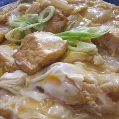 My Mother's Chinese Cabbage and Astuage with Eggs A picture of My Mother's Chinese Cabbage and Astuage with Eggs.