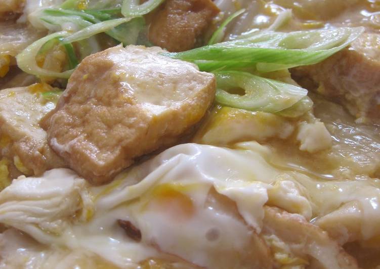 Steps to Prepare Super Quick Homemade My Mother&#39;s Chinese Cabbage and Astuage with Eggs
