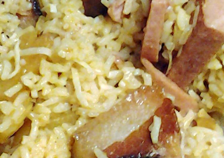 Steps to Make Hawaiian inspired rice