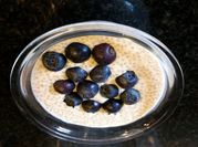 A picture of coconut chia pudding