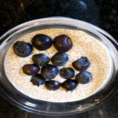 A picture of Chia Coconut Pudding.