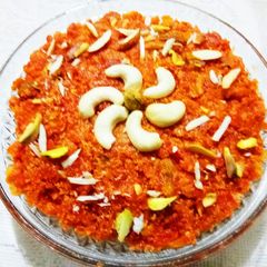 A picture of Gajar ka halwa.