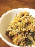 Okara Simmered with Lots of Vegetables