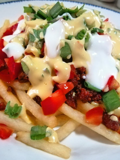 Una foto de Papas fritas supremas