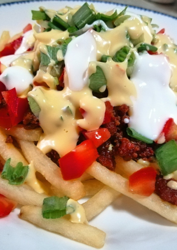 Una foto de Papas fritas supremas