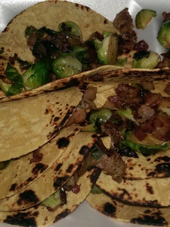 Easy Steps to Prepare Tacos de Brussels los Caliente which Delicious