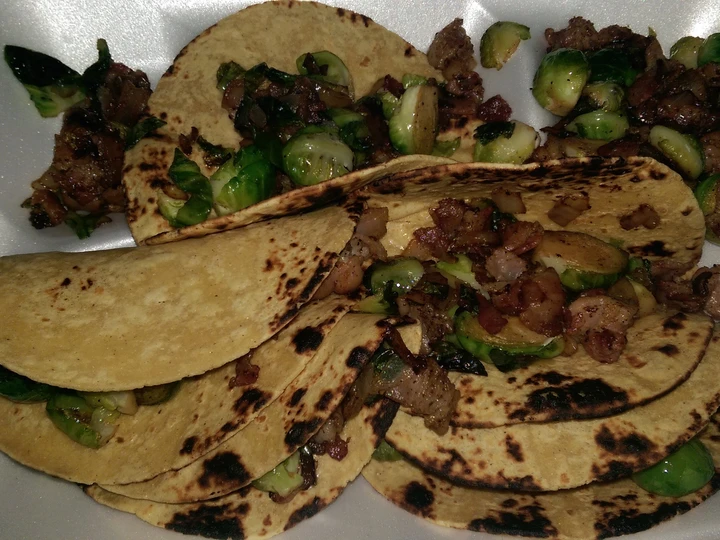 Easy Steps to Prepare Tacos de Brussels los Caliente which Delicious
