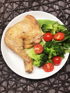 A picture of Oven-Baked Chicken.