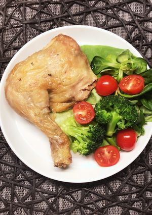 A picture of Oven-Baked Chicken.
