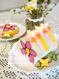 Flower Sushi Roll for Hina Matsuri or Mother's Day