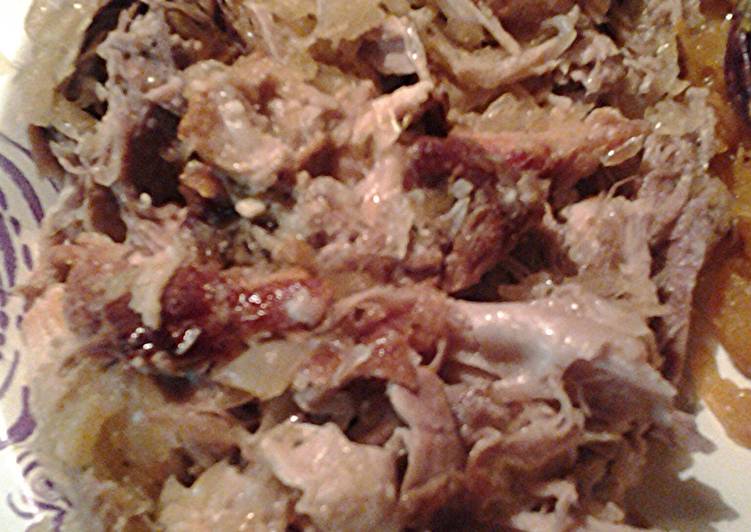 Easiest Way to Prepare Perfect Lucky pork and sauerkraut