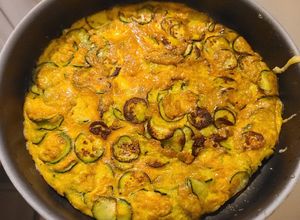 Una foto de Frittata de Zapallo Italiano