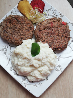 Una foto de Hamburguesas de lentejas deli deli