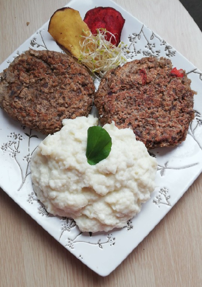 Una foto de Hamburguesas de lentejas deli deli