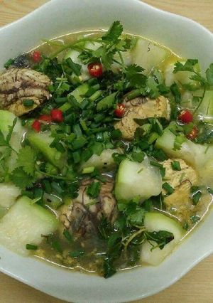 Hình của món Trứng vịt lộn um bầu.