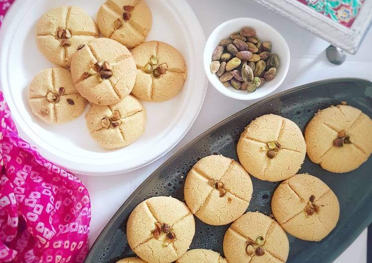 How to Make Homemade Nankhatai- Indian shortbread