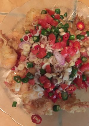Foto resep 29.Udang tepung sambal matah