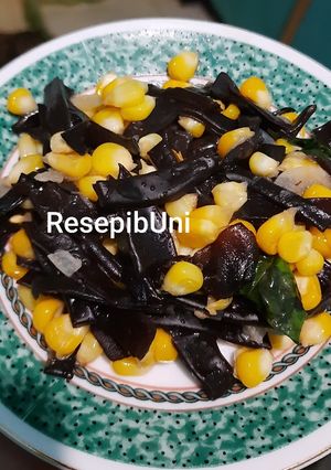 Foto resep Tumis jamur kuping dan jagung