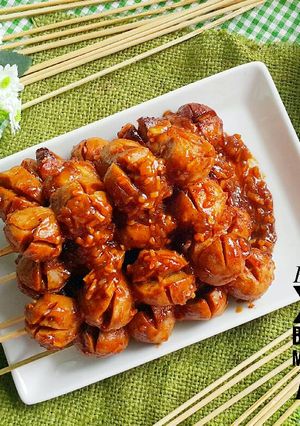 Foto resep Bakso Bakar Bumbu Barbeque dan Madu