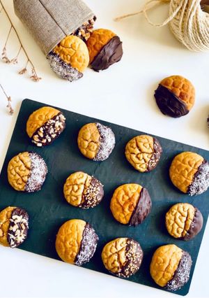 Foto de Bolachas de abóbora e manteiga de amendoim
