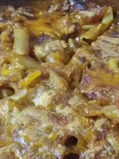 صورة لوصفة طاجن مكرونه بالبصل 😋