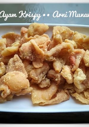 Foto resep Kulit Ayam Krispy