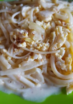 Foto resep Spaghetti Alfredo Creamy #MasakTanpaMicin