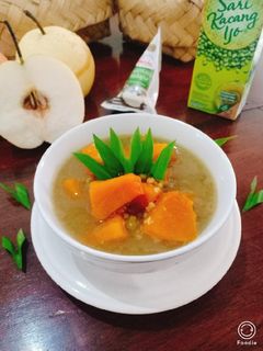 Foto resep Kolak Kacang Hijau Labu Kuning