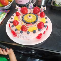 A picture of Birthday cake.