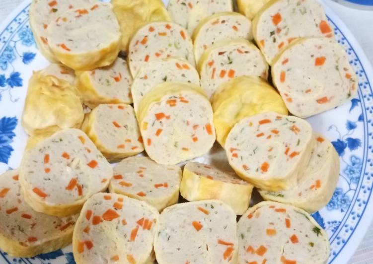Rolade Ayam Udang Wortel